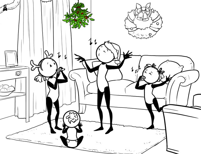 Mistletoe illustration