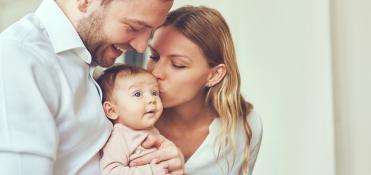 Parents and baby